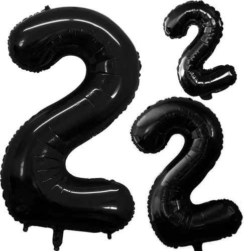 Miniatura 200 de Goer, conjunto de globos de papel aluminio para decoraciones de cumpleaños, globos de las letras de feliz cumpleaños y de números Oro