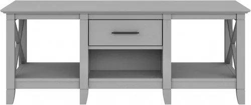 Miniatura 4 de Bush Home Key West - Mesa de centro con almacenamiento, color gris Cape Cod