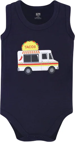 Miniatura 3 de Hudson Baby - Mamelucos unisex, sin mangas y de algodón, para bebé