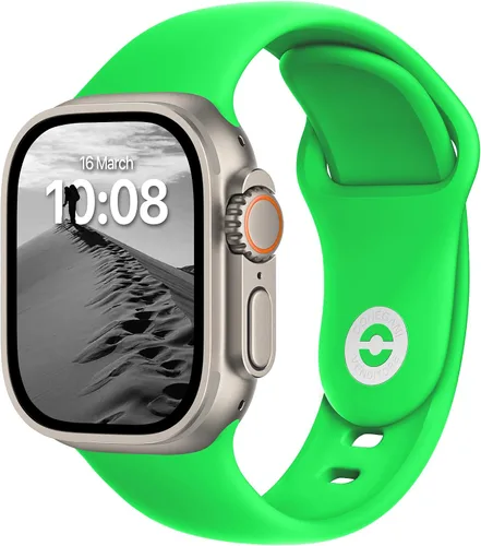 Miniatura 33 de ELETTRONEO SB Correa Deportiva para Bandas de Apple Watch Mujeres Ultra 3 2 49mm, Series 11 10 46mm, 9 8 7 45mm 41mm, SE 6 5 4 44mm 40mm, 3 2 1 42mm