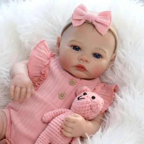Miniatura 3 de iCradle - Muñecas Reborn de bebé de silicona, niño con ropa, de 20 pulgadas (50.8 cm), muñeca recién nacida realista que parece real, con venas