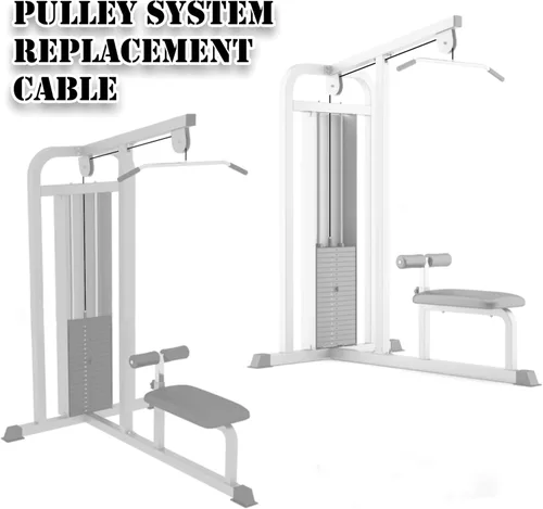 Miniatura 6 de J Bryant Fitness Cable de Repuesto para Gimnasio Polea de Fitness Gruesa de 5mm Cuerda de Alambre de Acero Resistente para Gimnasio en Casa