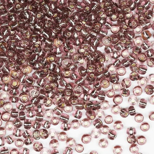 Miniatura 27 de Cuentas de semillas doradas transparentes de 4 mm al por mayor para hacer joyas, 110 gramos, aproximadamente 1600 piezas, cuentas de vidrio 6/0