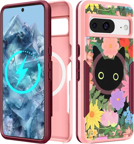Miniatura 143 de Funda para Moto G 5G 2024 – Compatible con MagSafe para mujeres y niñas, bonita funda protectora magnética para teléfono, diseño femenino Kawaii
