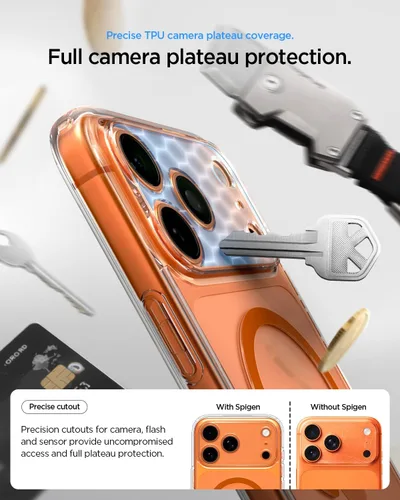 Miniatura 141 de Spigen Funda para iPhone 13 Mini, ultra híbrida MagFit [antiamarilleo] [compatible con Magsafe] - Transparente