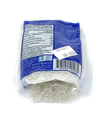 Miniatura 4 de Celtic Sea Salt Sal gruesa gris claro, 1/4 libra, 4 onzas