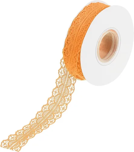 Miniatura 77 de MECCANIXITY 1.2 Inch Wide 15 Yard Lace Ribbon Floral Pattern Beige Lace Trim Ribbon for Gift Wrapping Bouquets, Wedding Decor Sewing Making, and DIY