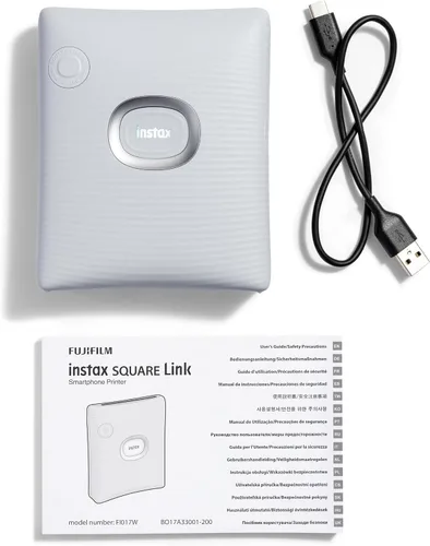 Miniatura 7 de Impresora para smartphone Fujifilm Instax Square Link - Blanco ceniza