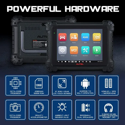 Miniatura 5 de Autel Escáner MaxiSys MS909, Motor TruSpeed Igual que la herramienta de diagnóstico MS919 Ultra, hasta MS908S PRO II, codificación y programación