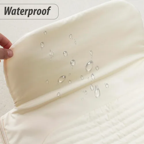 Miniatura 4 de Cambiador de pañales portátil, con, para recién nacido niña y niño con bolsillo de toallitas inteligentes, fácil de limpiar, impermeable, suave
