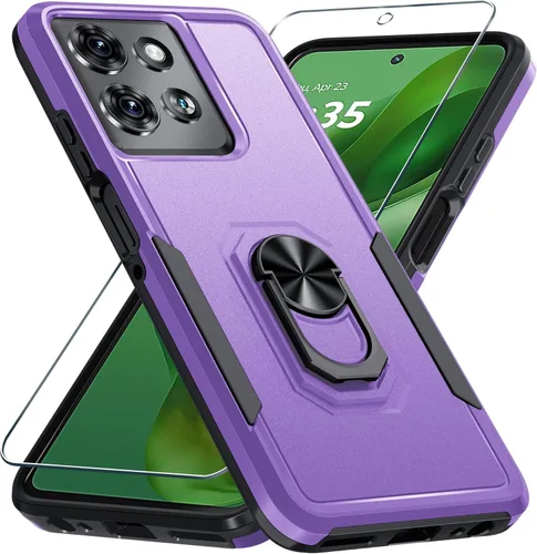 Miniatura 16 de Janmitta - Funda compatible con Moto G 5G 2023 con protector de pantalla, cubierta protectora de cuerpo completo resistente a prueba de golpes