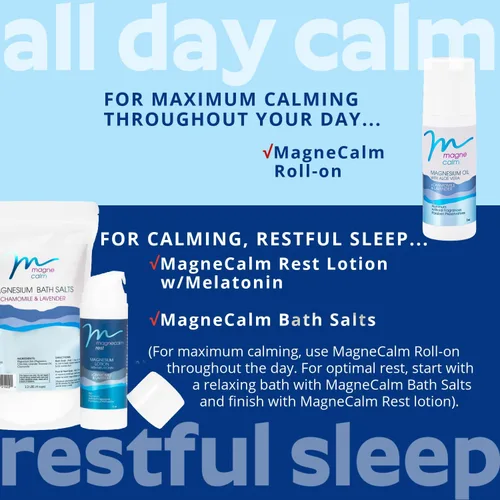 Miniatura 7 de MagneCalm Sal de baño de magnesio 2.2 lb