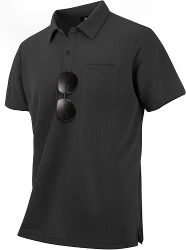 Miniatura 2 de SWISSWELL 3 Pack Golf Polo Shirt for Men Short Sleeve Moisture Wicking Summer Casual Collared Shirts