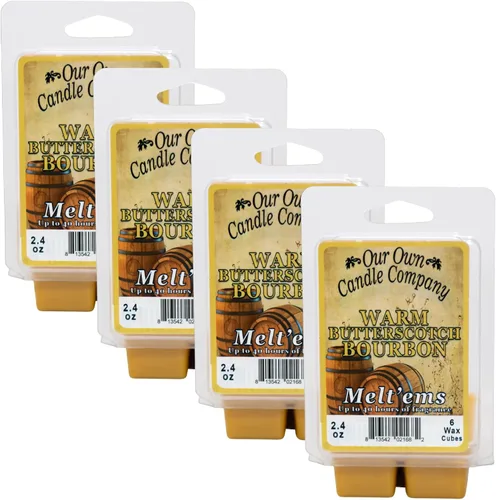 Miniatura 40 de Our Own Candle Company Premium Wax Melt, Grandma's Kitchen, 6 cubos, 2.4 oz (paquete de 4)