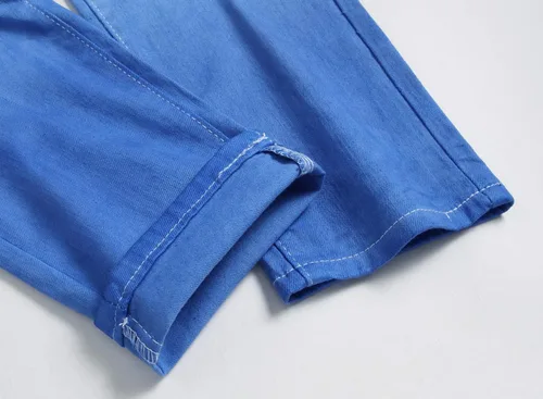 Miniatura 47 de Enrica Pantalones vaqueros estampados casuales para hombre