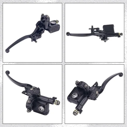 Miniatura 2 de Cilindro maestro de freno derecho de 7/8 de pulgada y 0.866 in para scooter de 50 cc, 110 cc, 125 cc, 150 cc, 200 cc, 250 cc, ciclomotor
