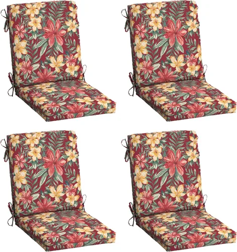 Miniatura 30 de Arden Foam - Cojines de espuma para sillas de patio y comedor, 20 x 44 pulgadas, espuma de alta densidad de alta densidad, nunca se aplana