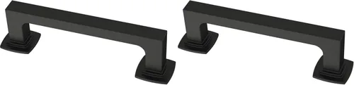 Miniatura 42 de Franklin Brass P41770K-FB-C - Tirador Parow, de 3-3/4 pulgadas (96 mm), color negro mate