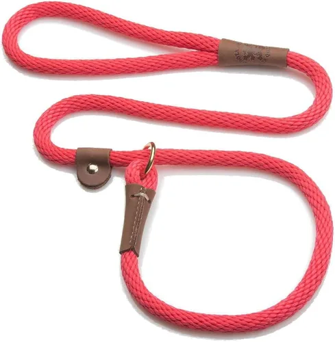 Miniatura 9 de Mendota - Correa deslizante para mascotas, combo de correa y collar para perro, fabricado en los Estados Unidos, amatista, 1/2 pulgadas x 4 pies