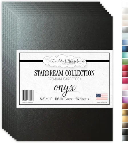 Miniatura 11 de Kunzite stardream metálico Cardstock 8.5" x 11" Premium – 105 Lb. Cover/284 GSM 25 hojas de cartulina almacén Kunzita púrpura claro