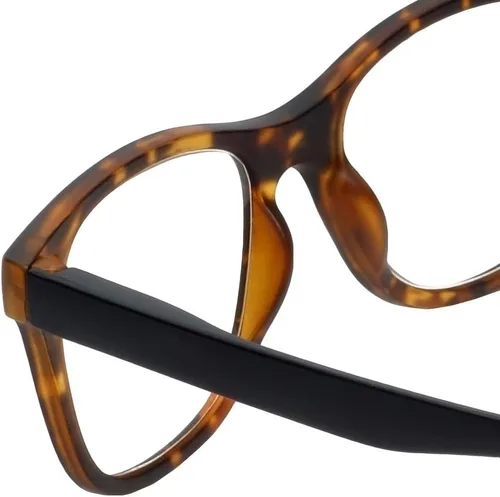 Miniatura 5 de Magz Chelsea - Gafas de lectura clásicas Tortoise Havana Gold para hombres y mujeres, para colgar en el cuello, magnéticas, con cierre de presión