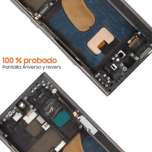 Miniatura 5 de INCELL - Pantalla de repuesto para Samsung Galaxy S23 Ultra LCD S918B SM-S918U LCD digitalizador táctil negro con marco
