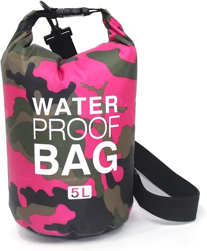 Miniatura 6 de Bolsa seca impermeable de 2L/5L/10L/15L/20L/30L, saco enrollable que mantiene el equipo seco para kayak, rafting, navegación, natación, campamento
