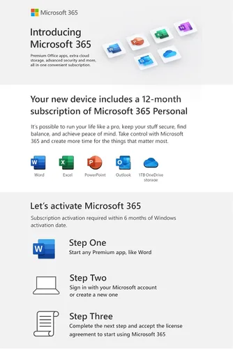 Miniatura 6 de Lenovo IdeaPad 1 Computadora portátil, 15.6 pulgadas FHD, Intel Pentium Silver N6000, 1 año Office 365, 20 GB DDR4 RAM, 1 TB PCIe SSD, WiFi 6, BT