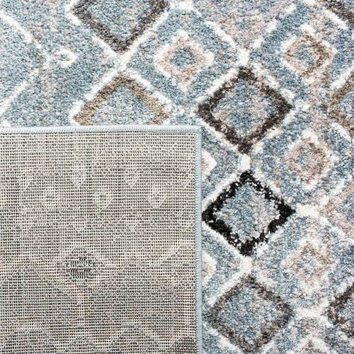 Miniatura 39 de SAFAVIEH Amsterdam Collection Alfombra Decorativa - 2.3 pies x 4 pies, Negro & Multi, Diseño Marroquí Bohemio, Sin Desprendimiento y Fácil Cuidado