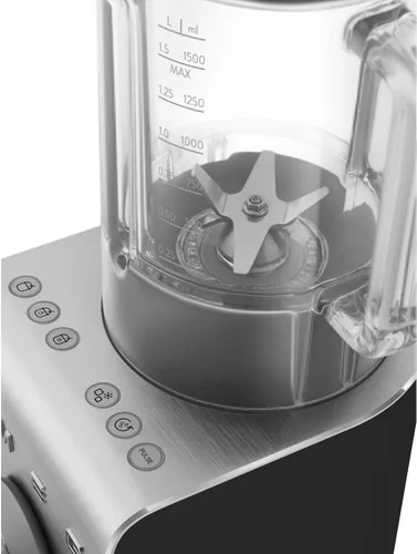 Miniatura 6 de SMEG BLC01 Licuadora profesional de alto rendimiento - Jarra Tritan de 1.5L, 9 ajustes de velocidad, cuchillas de acero inoxidable, diseño moderno