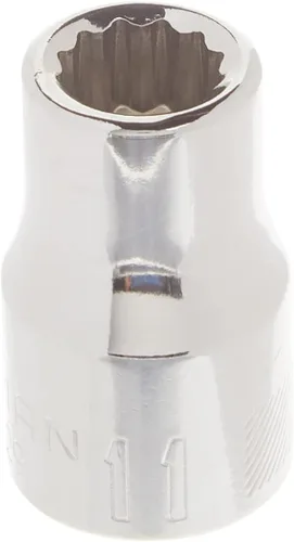 Miniatura 3 de CRAFTSMAN Llave poco profunda, métrica, accionamiento de 1/2 pulgada, 11mm, 12 puntos (CMMT44229)