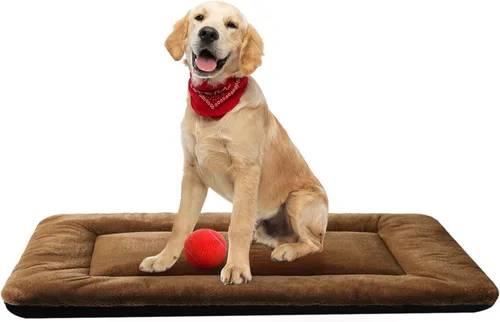 Miniatura 13 de Camas para Perros Almohadilla para Jaula para Perros Medianos/Grandes que se Ajusta a Jaulas de Perros, Almohadilla de Perrera Lavable y Gris
