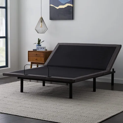 Miniatura 8 de Lucid Base ajustable L150 - Base de cama con inclinación de cabeza y pie - Control remoto inalámbrico - Motor silencioso premium, tamaño Queen