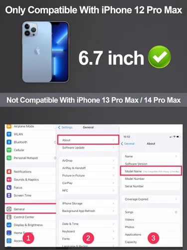 Miniatura 2 de GIGIKISS Protector de pantalla de privacidad compatible con iPhone 12 Pro Max de 6.7 pulgadas, degradado morado, antiespía, anti luz azul, protector