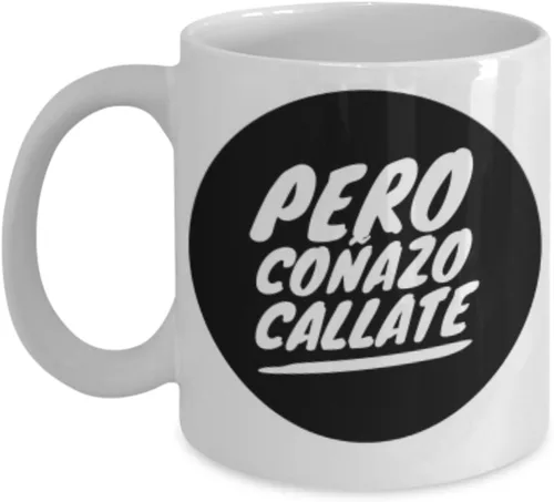 Pero llama: AFIRMACIONES Taza café, tazas para café divertidas, tazas de café personalizadas, taza de cafetería inspiradoras, taza grande de cafe