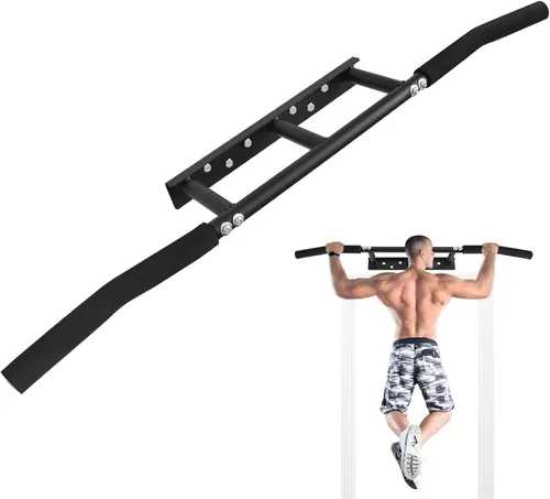 Miniatura 9 de ATENTO Pull Up Bar, Chin Up Bars Ceiling Mount, Workout for Home Gym, Beam, Crossfit - Heavy-Duty, Foam Grip, Easy installation