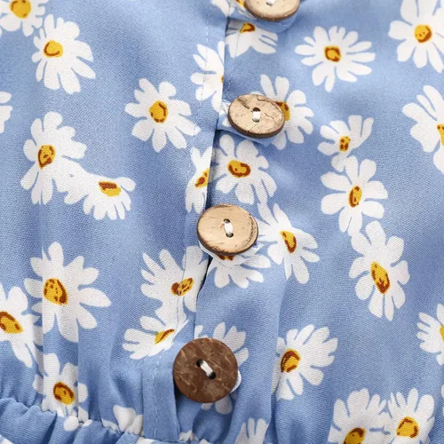 Miniatura 5 de Ropa de niña pequeña de verano lindo halter mameluco de 6 meses a 5 años