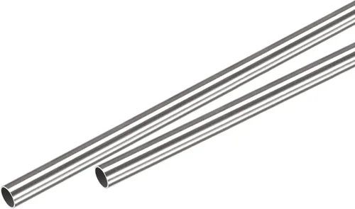 Miniatura 18 de uxcell Tubo redondo de acero inoxidable 304 0.512 in OD 0.020 in espesor de pared 9.843 in longitud 2 piezas