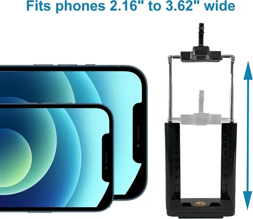 Miniatura 5 de DaVoice Soporte para teléfono celular para parabrisas de automóvil, compatible con iPhone X XS Max XR 8 Plus 7 Plus 6S Plus 6 Plus SE Samsung Galaxy