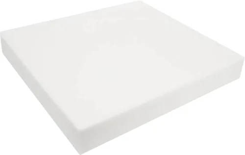 FoamTouch Espuma de tapicería de alta densidad de 2 pulgadas de alto x 22 pulgadas de ancho x 22 pulgadas de largo