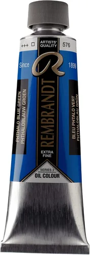 Miniatura 126 de Rembrandt Tubo de pintura al óleo 40 ml azul cobalto claro 513 (01055132)