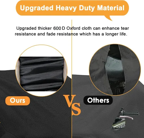 Miniatura 8 de Cubierta para ATV resistente 600D Oxford impermeable, protección UV para 4 ruedas/quad, protección para todo tipo de clima al aire libre