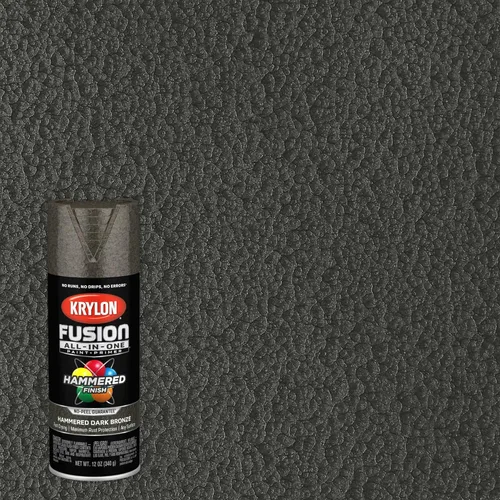 Miniatura 236 de Krylon Fusion - Pintura en aerosol adhesiva todo en uno para uso en interiores y exteriores, 12 onzas, aluminio