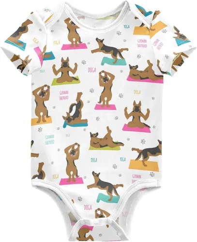 Miniatura 31 de vvfelixl Trajes de bebé lindos conjuntos de cachorros de manga corta de algodón ropa de bebé para niños niñas 0-24 meses