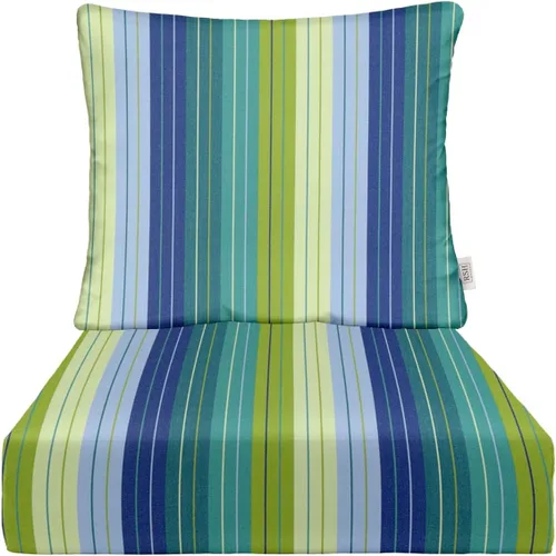 Miniatura 27 de RSH DECOR: Sunbrella - Cojín de asiento profundo con respaldo de almohada, asiento de 23 x 24 x 5 pulgadas, tela de rendimiento resistente al agua