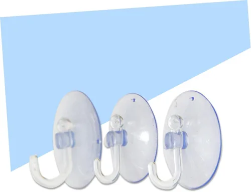 Miniatura 8 de Cabilock 12 ganchos de ventosa resistentes para pared extraíbles para paneles de yeso para cocina, baño, armario