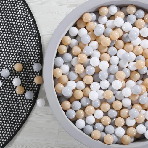 Miniatura 22 de GOGOSO Pelotas para niños pequeños, bolas de plástico para corralito de pelota, piscina, juego de bebé, pastel, sin BPA, no tóxico, juego pastel, a