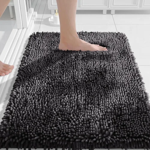 Miniatura 68 de Yimobra - Alfombra grande para baño antideslizante de 36x24 pulgadas, extra gruesa y suave, absorbente de felpilla, alfombras de baño lavables a