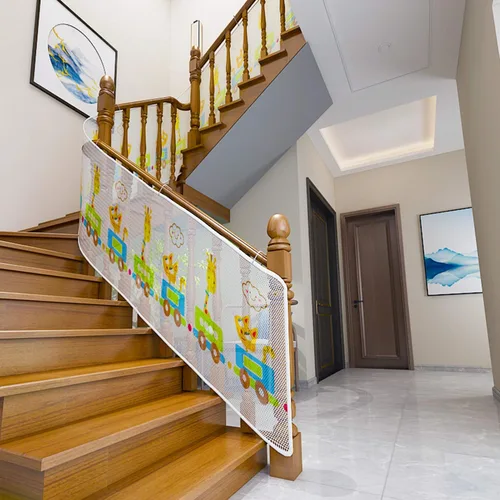 Miniatura 3 de Red de seguridad infantil para balcón, patios, barandillas y escaleras. Protectores de seguridad para niños/mascotas/juguetes tanto en interiores