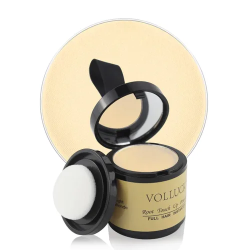 Miniatura 47 de Polvo de retoque de raíz, polvo instantáneo para la línea del cabello para áreas delgadas y cobertura de cabello gris, cobertura de raíz natural